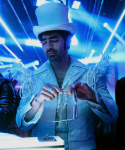 Joe Jonas White Jacket