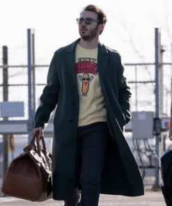 Kevin Jonas Green Coat