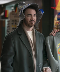 Kevin Jonas Green Coat