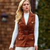 Brittany Snow Brown Vest