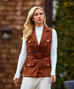 Brittany Snow Brown Vest