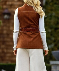 Brittany Snow Brown Vest