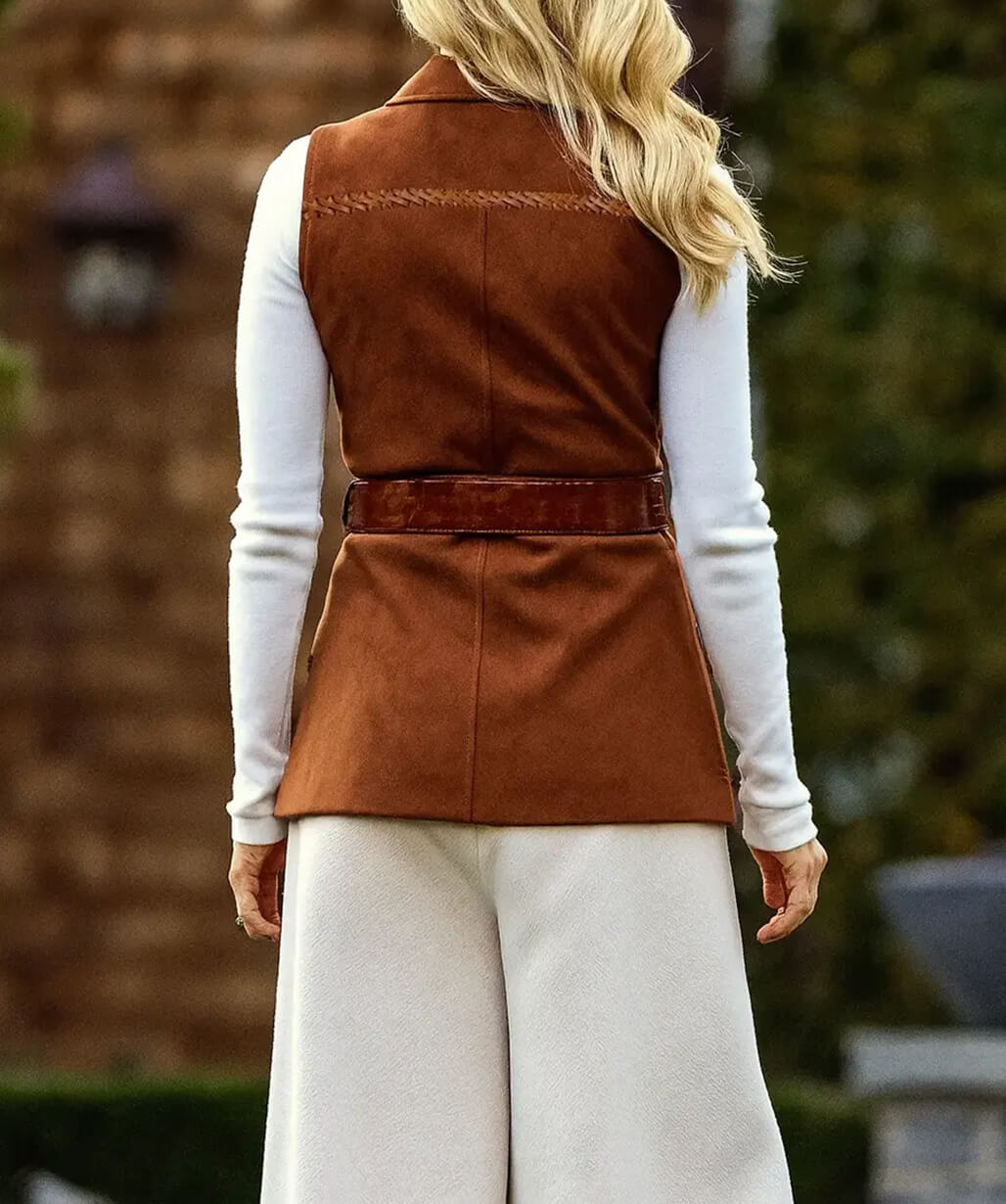 Brittany Snow Brown Vest