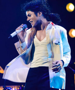 Jaafar Jackson White Jacket