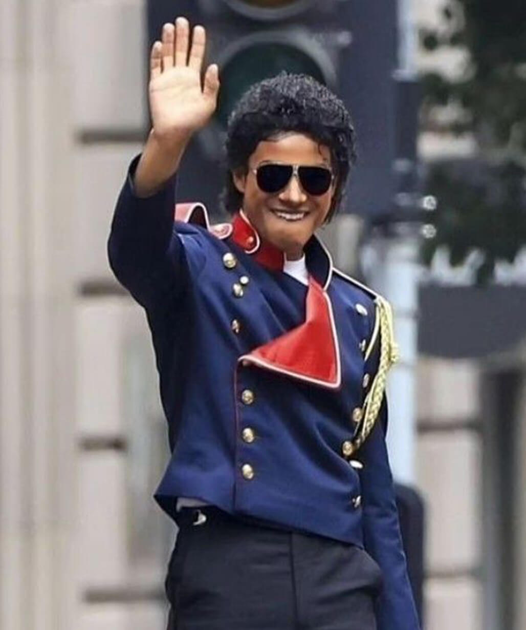Michael Jackson Blue Jacket