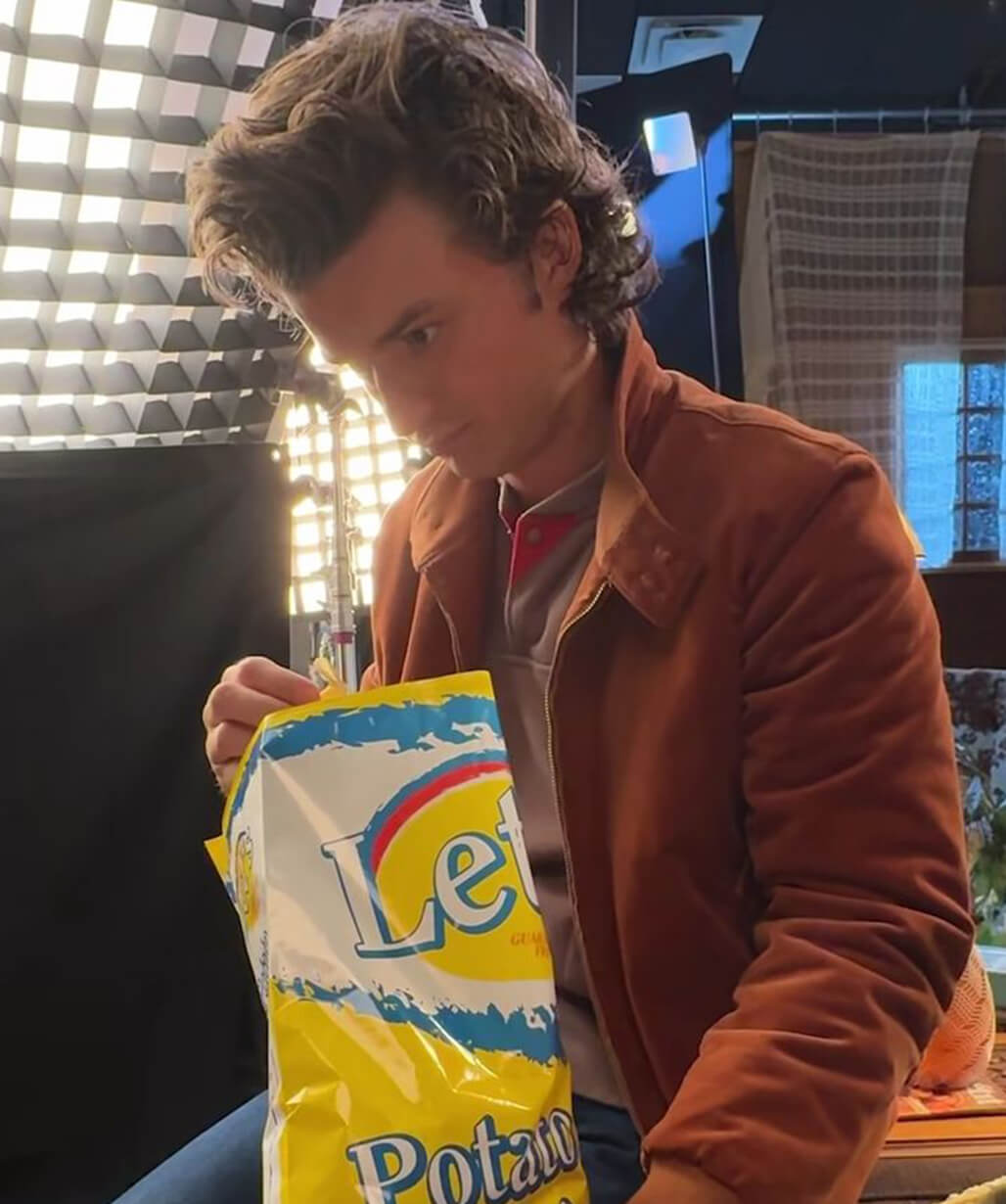 Steve Harrington Suede Jacket