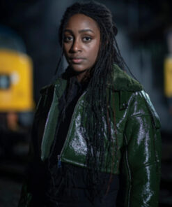 Olive Leather Jacket