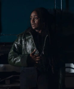 Olive Leather Jacket