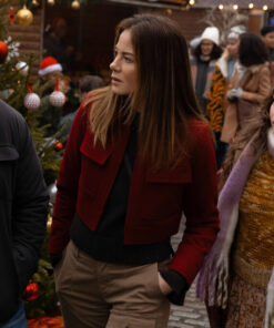 Michelle Monaghan Red Jacket