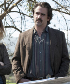 Colin Farrell Grey Blazer