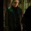 William Fichtner Leather Coat