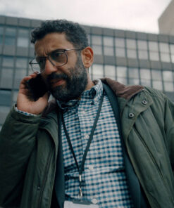 Adeel Akhtar Green Jacket