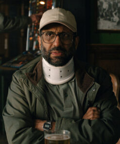 Adeel Akhtar Green Jacket