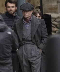 Barry Keoghan Grey Coat