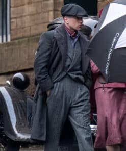 Barry Keoghan Grey Coat