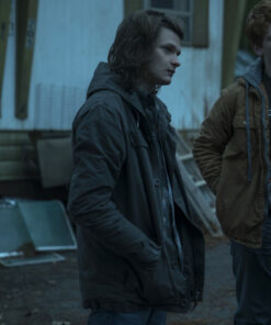 Charlie Tahan Grey Jacket