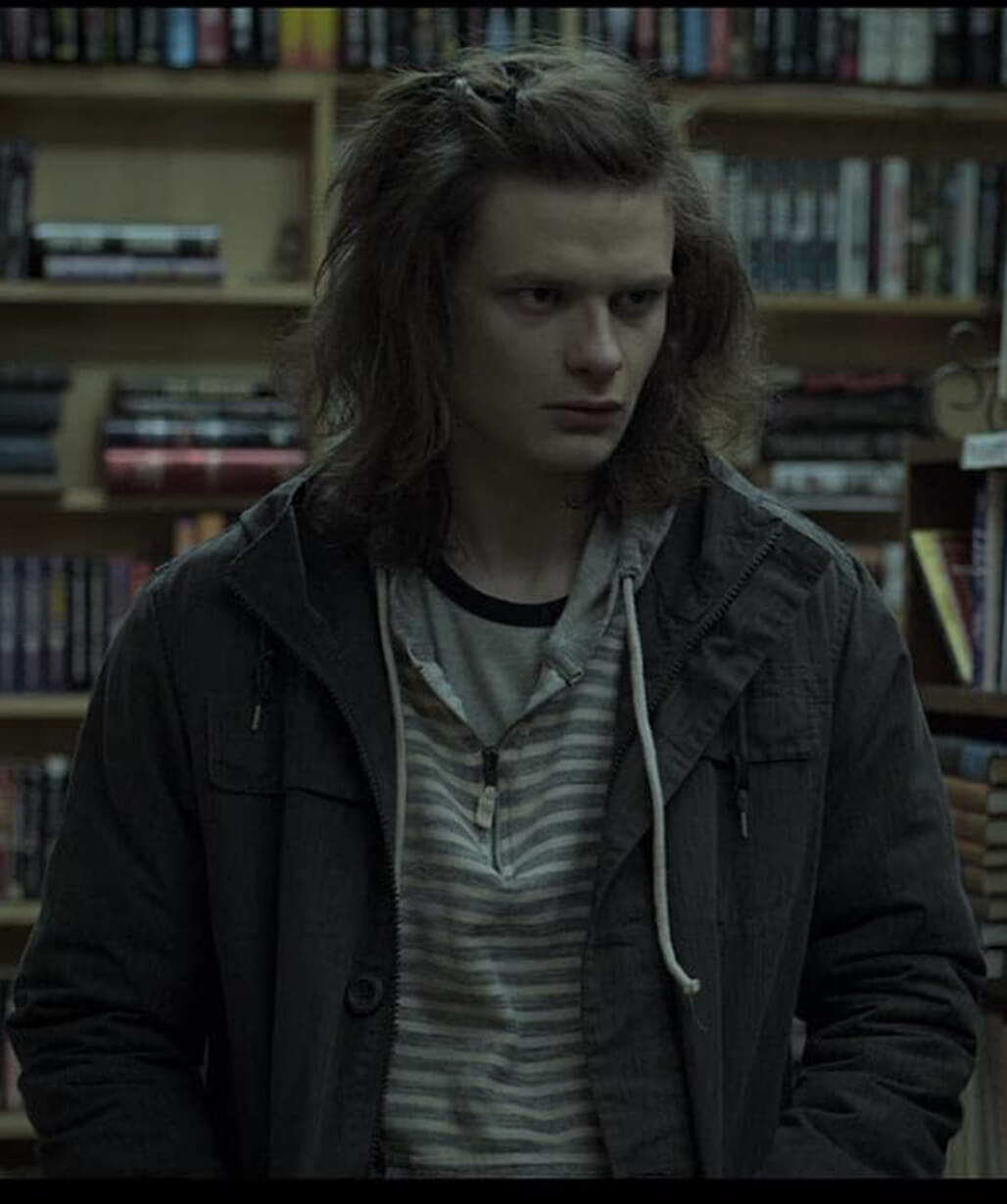 Charlie Tahan Grey Jacket