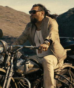 Jason Momoa Suede Jacket