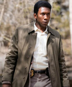 Mahershala Ali Grey Coat