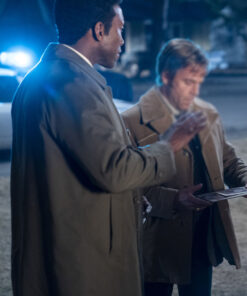 Mahershala Ali Grey Coat