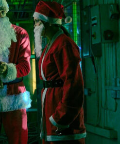 Olivia Holt Santa Coat