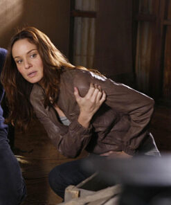 Dr. Sara Tancredi Leather Jacket