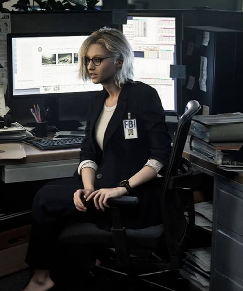 Grace Ashcroft Black Blazer