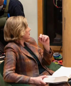 Rhea Seehorn Checkered Blazer