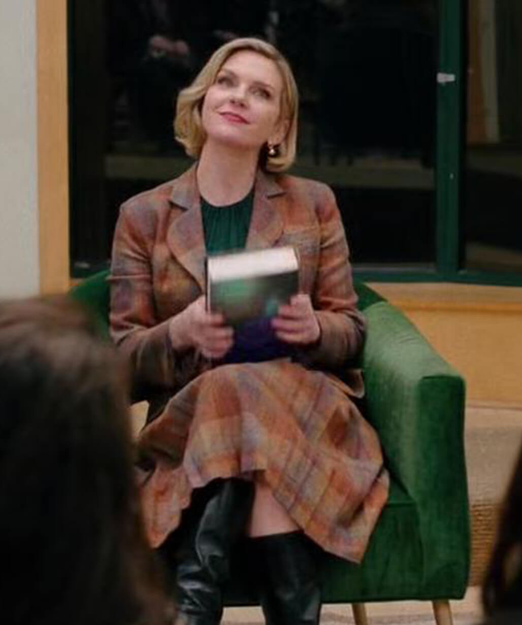 Rhea Seehorn Checkered Blazer