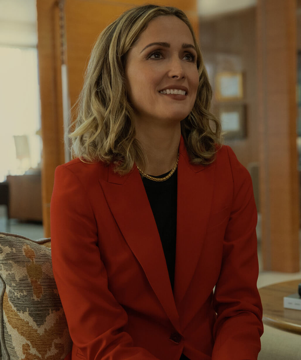Rose Byrne Red Blazer