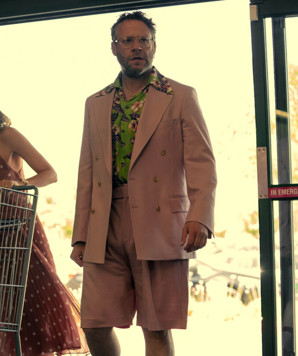 Seth Rogen Pink Blazer