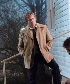 Stephen Dorff Beige Coat