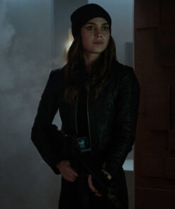 Melissa Barrera Leather Jacket