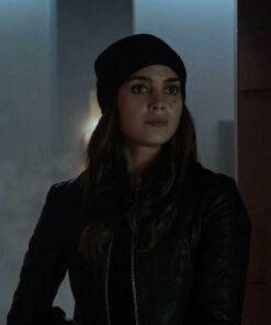 Melissa Barrera Leather Jacket