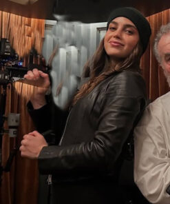 Melissa Barrera Leather Jacket