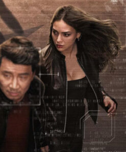 Melissa Barrera Leather Jacket