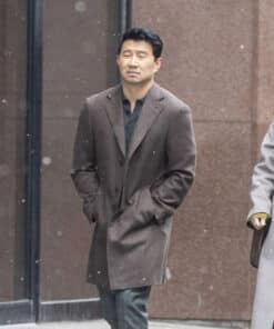 Simu Liu Brown Coat