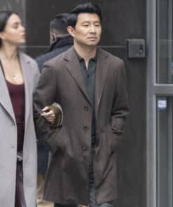 Simu Liu Brown Coat