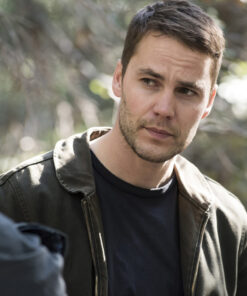 Taylor Kitsch Black Jacket