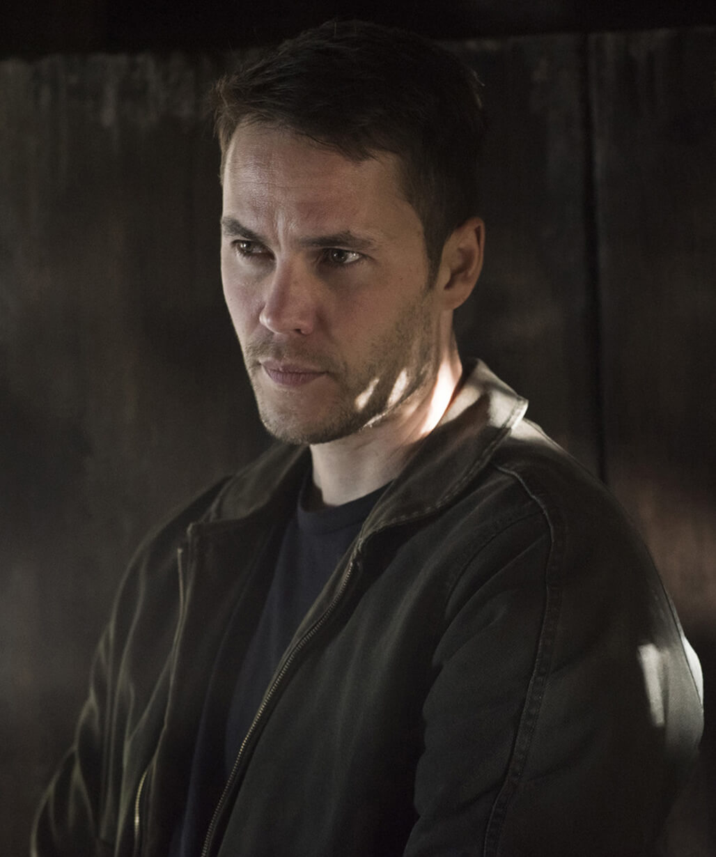 Taylor Kitsch Black Jacket