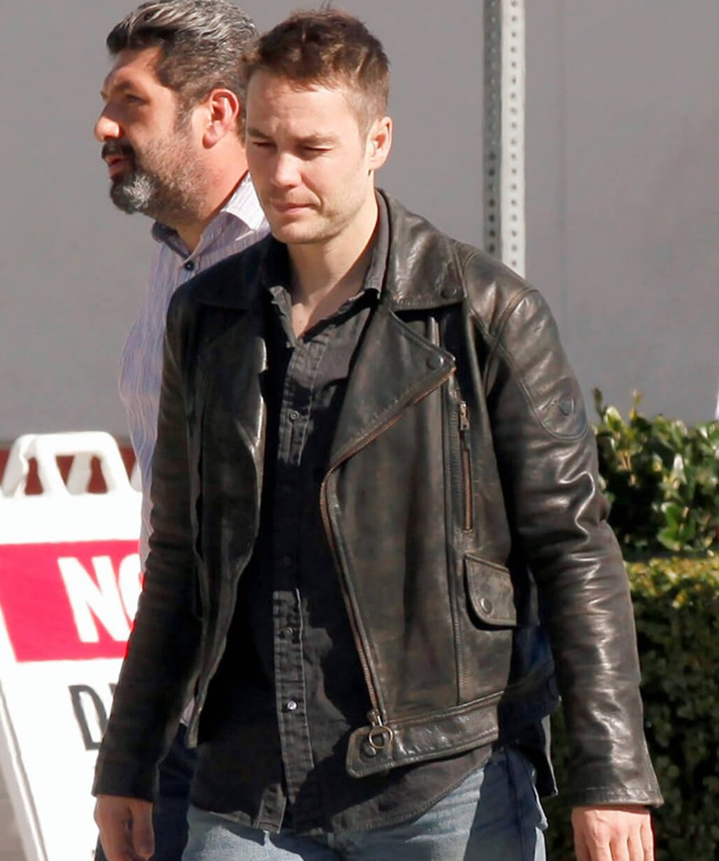 Taylor Kitsch Leather Jacket