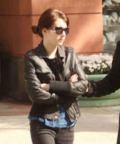 Emma Roberts Leather Jacket