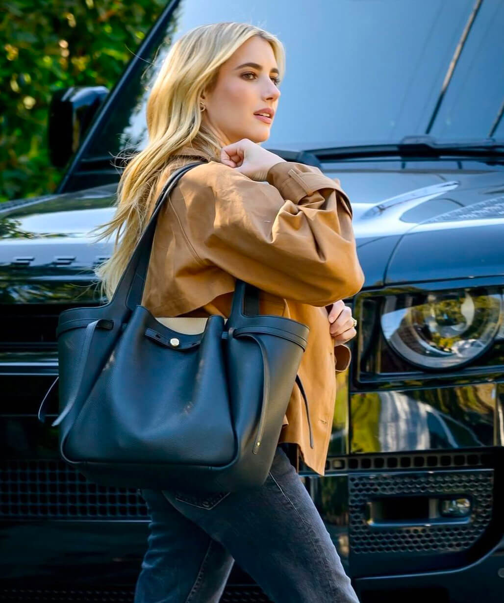 Emma Roberts Cotton Jacket