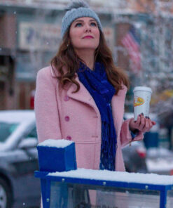 Lauren Graham Pink Coat