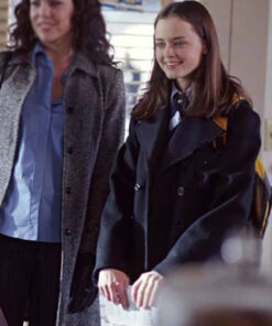 Alexis Bledel Black Coat