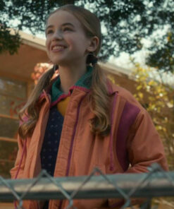 Holly Wheeler Orange Jacket