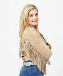 Callie Suede Jacket