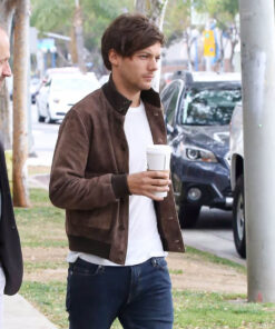 Louis Tomlinson Suede Jacket