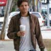 Louis Tomlinson Suede Jacket