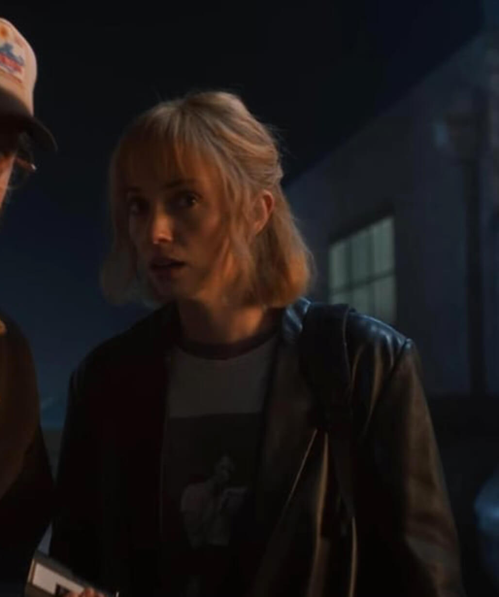 Robin Buckley Leather Coat